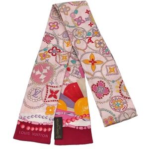 LOUIS VUITTON - Pastel Bandeau Scarf R1.223